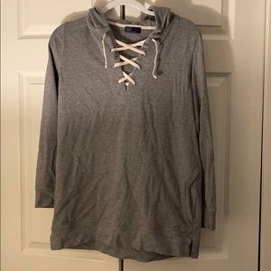 Gap Lace-Up Hoodie